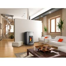 Poêle à granulés PPA 8kW BC DE DIETRICH QUADRALIS
