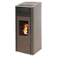 Poêle à granulés étanche EMAFLAM REVA 9 kW Noir + Box Wifi offert