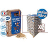 PALETTES DE GRANULÉS DE BOIS – 3×216 SACS DE 15 KG